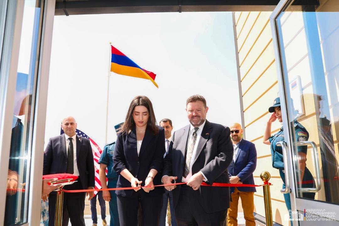 Սևանում ջրափրկարարական կայանի բացումը․ ներկա է եղել ՆԳ նախարարը