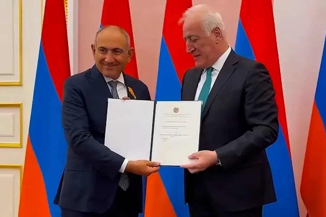 ՀՀ նախագահի հրամանագրով Նիկոլ Փաշինյանը նշանակվեց ՀՀ վարչապետ