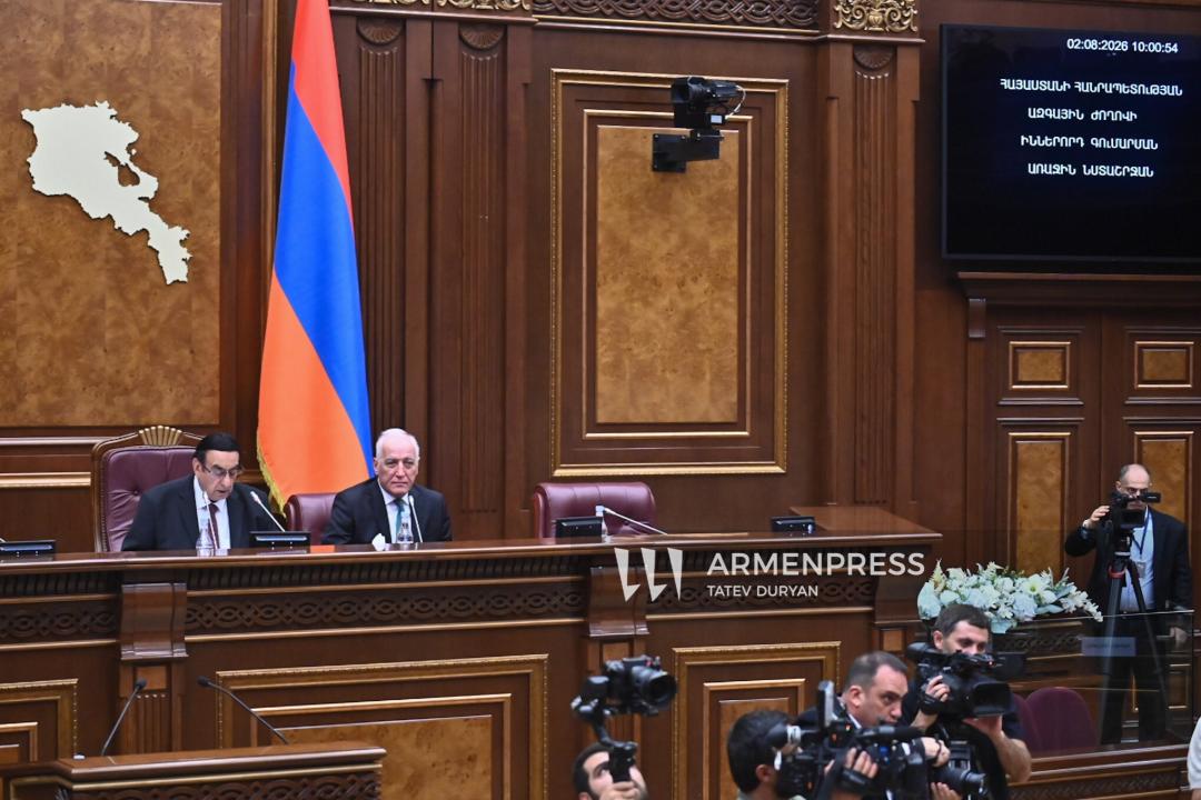 Մեկնարկել է իններորդ գումարման Ազգային ժողովի առաջին նստաշրջանը