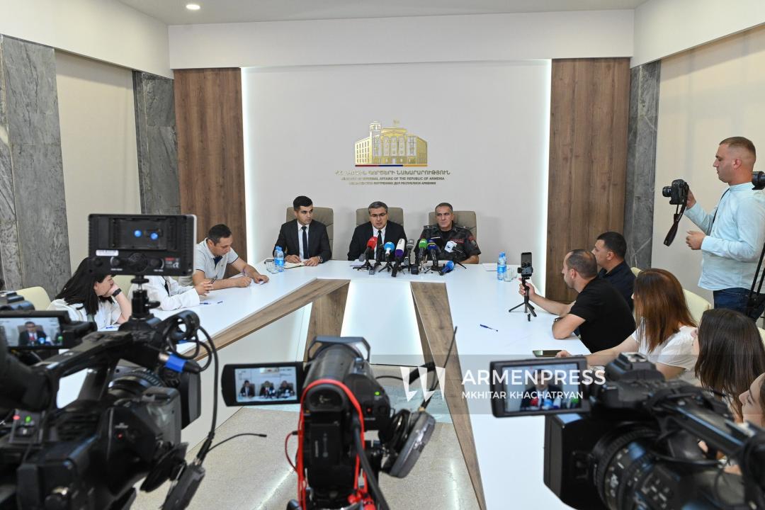 ՆԳՆ ոստիկանության գործունեության առաջին կիսամյակի արդյունքները