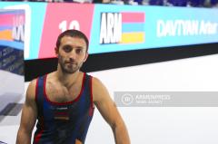 Մարմնամարզիկ Արթուր Դավթյանը դարձավ Կահիրեի աշխարհի գավաթի խաղարկության ոսկե մեդալակիր