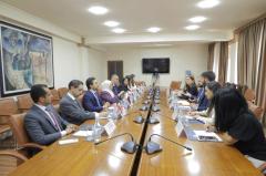 Գևորգ Պապոյանը մի խումբ դեսպանների հետ քննարկել է հայկական արտադրանքի ներկայացվածության ընդլայնման հնարավորությունները Ծոցի երկրների շուկաներում