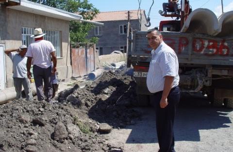 Ասֆալտապատվում եւ լուսավորվում է Մարտունու Մյասնիկյան փողոցը