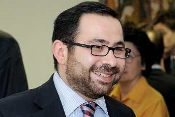 Sargis Ghazaryan handed credentials to Giorgio Napolitano
