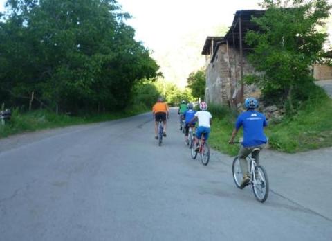 Bicycle run heralds end of Armenian-Russian academic-touristic expedition