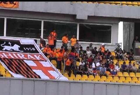 Georgian football club expressed regret for accident following match with "Shirak"