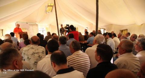 Bako Sahakyan held a consultation with Government and National Assembly members