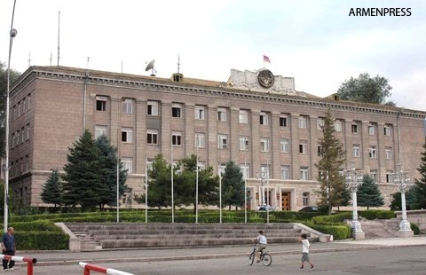 Karabakh President awards title of Honored Art Worker to Anzhela Atabekyan