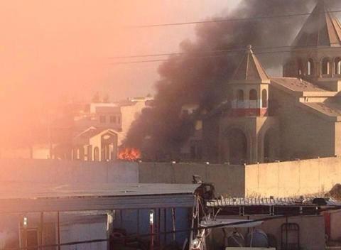 Islamists attack St. Etchmiadzin Church in Iraq's Mosul