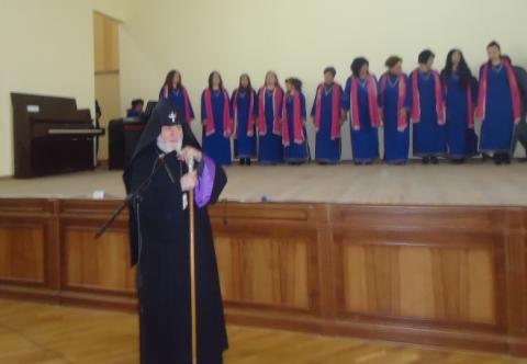 Ն.Ս.Օ.Տ.Տ Գարեգին Բ Ամենայն Հայոց կաթողիկոսի օրհնությամբ բացվեց Գյումրու Հայորդաց տունը