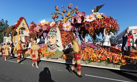 Armenian Float of Roses Parade wins US Presidential Award