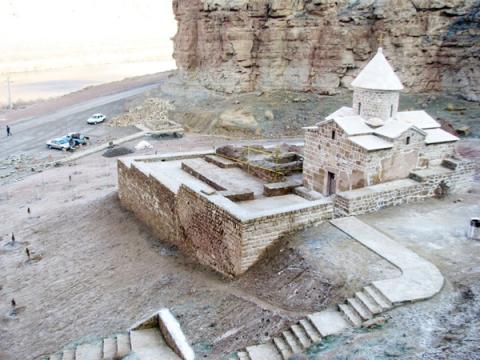 В Иране реставрирована часовня Пастуха на берегу реки Аракс