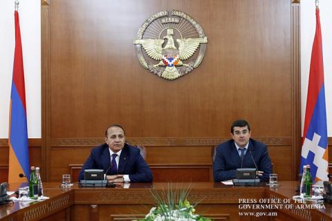 Հովիկ Աբրահամյանը բարձր է գնահատել ԼՂՀ և ՀՀ կառավարությունների փոխգործակցության մակարդակը