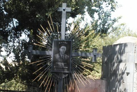 В приграничном Каянавана воздвигнут памятник командиру отряда саперов Георгию Мнацаканяну