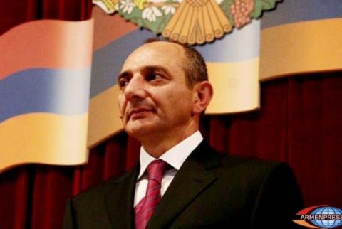 Bako Sahakyan discusses necessity to extent ties between two Armenian states with Ambassador of Armenia to RF