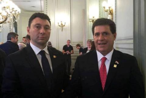Президент Парагвая выразил поддержку в связи с 100-летием Геноцида армян