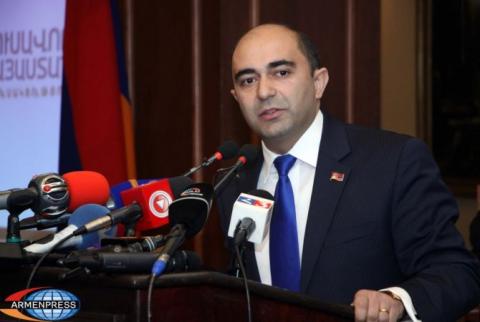 Edmon Marukyan to head “Bright Armenia” opposition political party