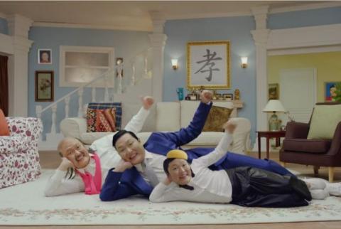 Клип "Daddy" южнокорейского рэпера PSY набрал на YouTube более 100 млн просмотров