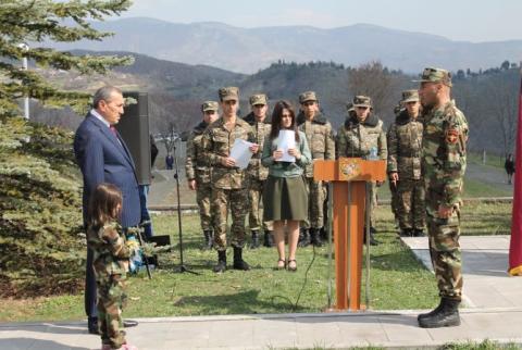 Սյունիքի մարզի 140 դպրոցների 250 աշակերտներ համալրել են պատանի երկրապահների շարքերը