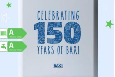 BAXI ընկերությունը 150 տարեկան է