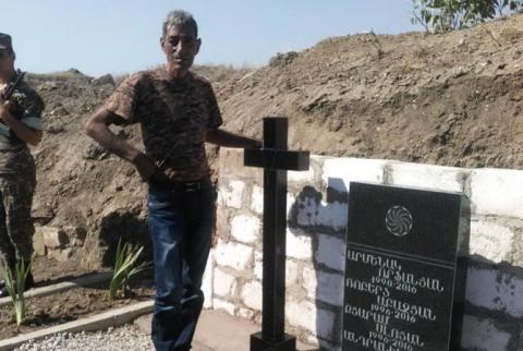 Քալաշ Սլոյան. Մյուս որդիս պետք է գա սահման եւ պահպանի իր զոհված եղբոր հուշաքարը