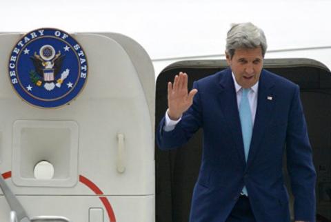 John Kerry to discuss Syria, Ukraine, Nagorno Karabakh issues in Moscow