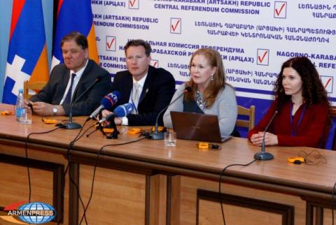 US, Canada observers praise organizational level of Nagorno Karabakh referendum