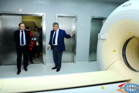 Works of establishing radioisotope production center in the final stage