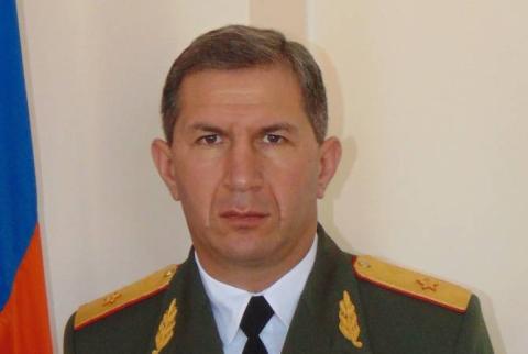 President Sargsyan promotes senior military official
