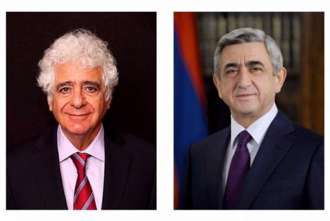 Նախագահ Սարգսյանը շնորհավորել է դիրիժոր, կոմպոզիտոր Լորիս Ճգնավորյանին հոբելյանի առթիվ