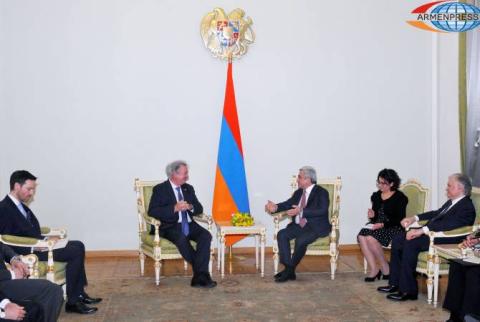 Նախագահն ընդունել է Լյուքսեմբուրգի արտաքին գործերի և եվրոպական հարցերի նախարարին