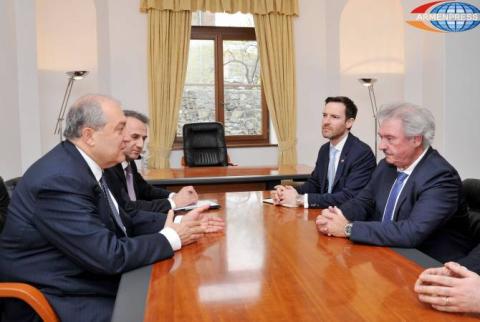 Լյուքսեմբուրգը շահագրգռված է Հայաստանի հետ փոխգործակցության զարգացման գործում. Արմեն Սարգսյանն ընդունել է Ժան Ասելբորնին