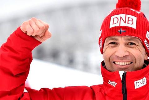 Legendary biathlete Ole Einar Bjoerndalen announces retirement