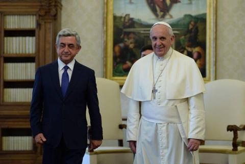 Armenia and Holy See have high-level active dialogue