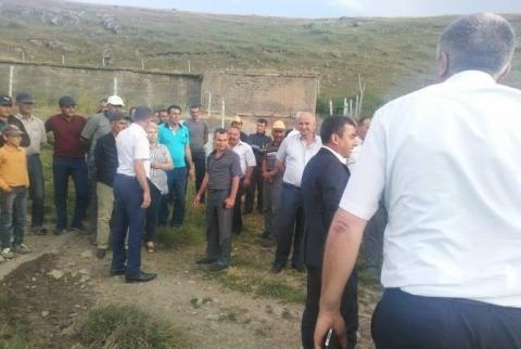Շատվանի եւ Շատջրեքի ջրամատակարարման խնդիրների կարգավորումը քննարկվեց տեղում