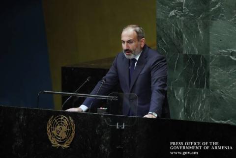 ‘Our foreign policy agenda does not have U-turns’ – Armenian PM’s statement at 73rd UN General Assembly