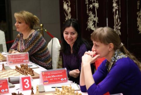 L’équipe féminine arménienne remporte de nouvelles victoires à l’Olympiade d'echecs