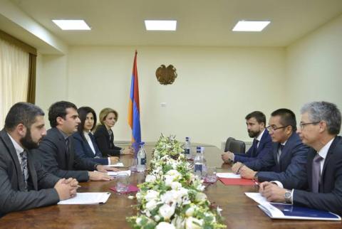 Հակոբ Արշակյանը ընդունել է ԵԱՏՄ տրանսպորտի և ենթակառուցվածքների նախարար/հանձնաժողովի անդամ Էմիլ Կայկիևին