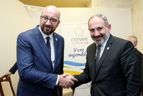 Charles Michel a félicité Nikol Pashinyan