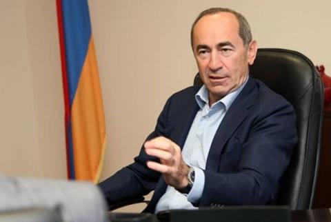 Рассмотрение ходатайства об отмене ареста на имущество Роберта Кочаряна продолжится 6 июня