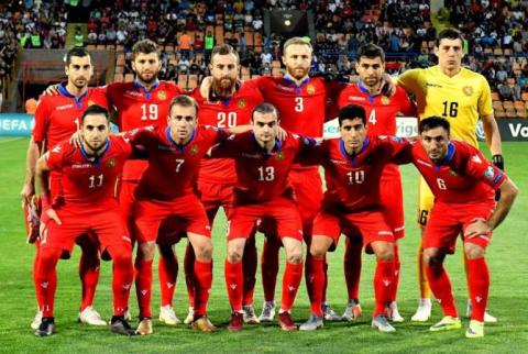 أرمينيا تفوز على ليخنشتاين 3-0 في يريفان خلال التصفيات المؤهلة لنهائيات كأس الأمم الأوروبية 2020 لكرة القدم