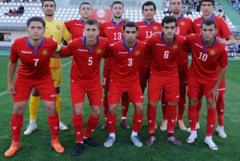 المنتخب الأرميني لكرة القدم تحت 19 عاماً يفوز على نظيره اللبناني 2 صفر بمبارة ودية في أكاديمية أفان