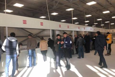 Գյումրու նոր մաքսատանը մեկնարկեց ավտոմեքենաների մաքսազերծման գործընթացը