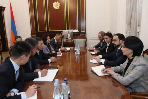 Tigran Avinian a reçu des représentants de l’entreprise « CITIC Construction »
