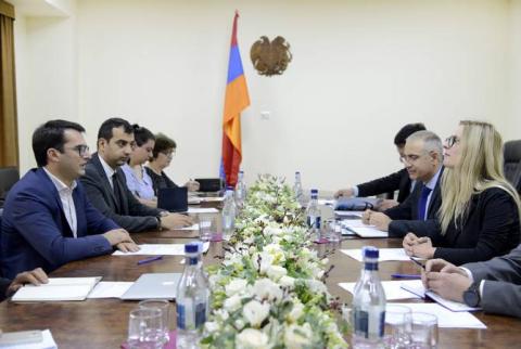 Հակոբ Արշակյանն ընդունել է Համաշխարհային բանկի պատվիրակությանը