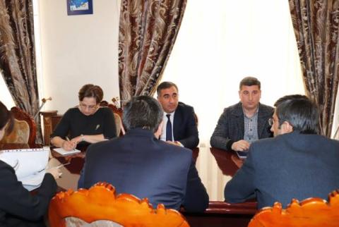 Գեղարքունիքի մարզպետն ընդունեց ՀՀ կրթության տեսչական մարմնի ղեկավարին եւ ներկայացուցիչներին