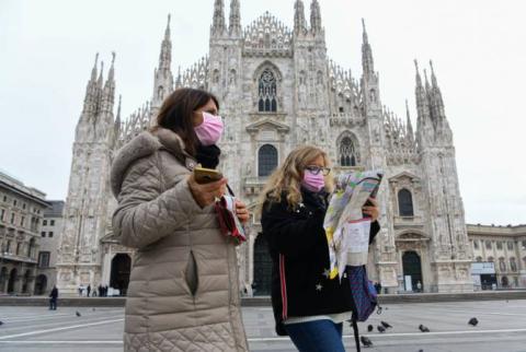 Armenia updates Italy travel warning to highest level amid coronavirus outbreak