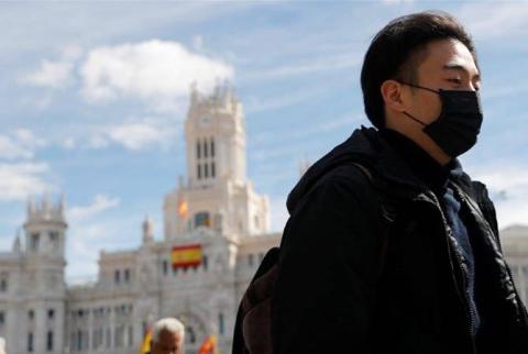 Coronavirus infections rise by 1500 in one day in Spain