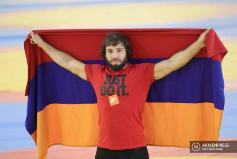 Tokyo-2020: We will work harder after the war for the sake of our flag - Greco-Roman wrestler Karapet Chalyan