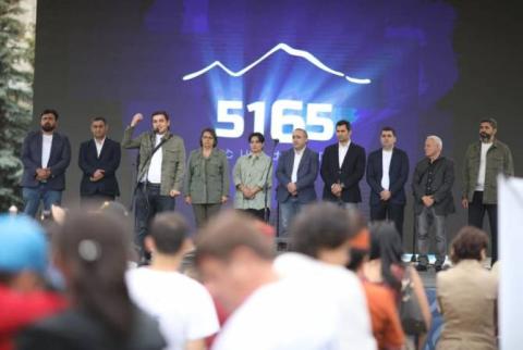 «5165» շարժումը քարոզարշավ է իրականացրել Կոտայքի մարզում